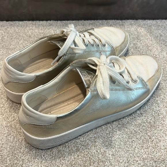 COLE HAAN metallic grand pro sneakers - Picture 1 of 2